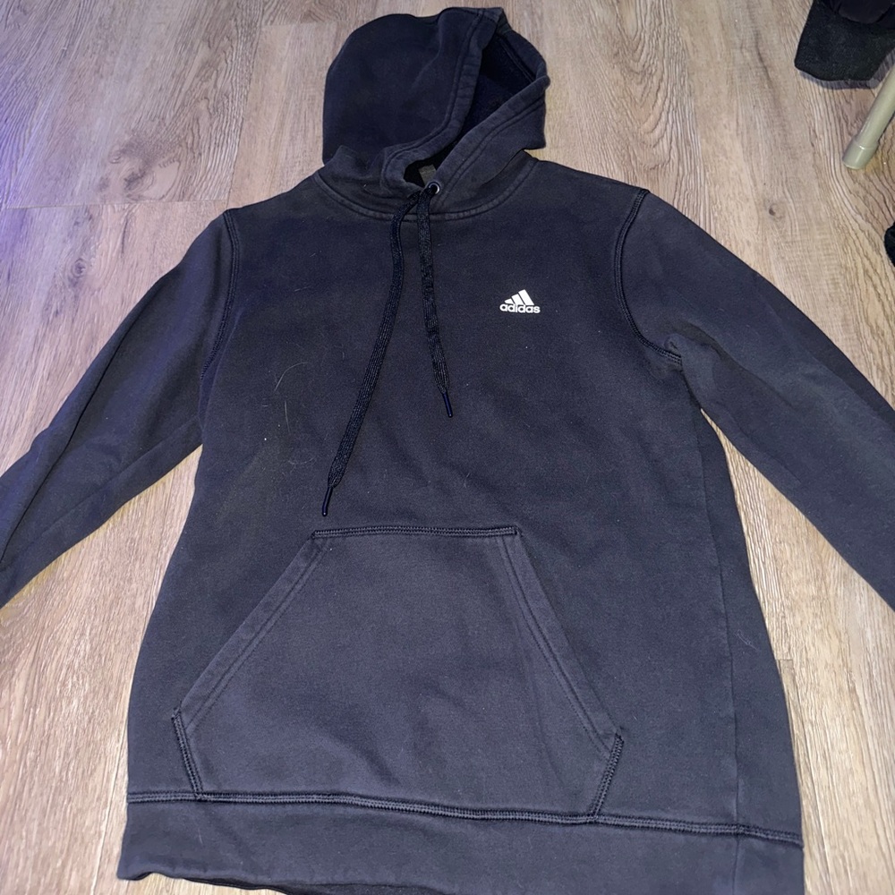 black adidas hoodie